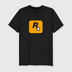 Футболка slim-fit Rockstar logo, цвет: черный