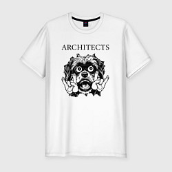 Футболка slim-fit Architects - rock dog, цвет: белый