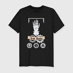 Футболка slim-fit Iron hands Warhammer 40k, цвет: черный