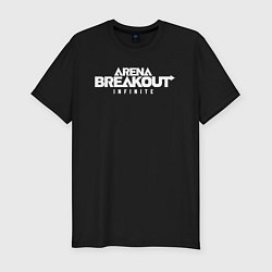 Футболка slim-fit Arena breakout infinite, цвет: черный