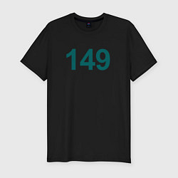 Футболка slim-fit 149 - Игра в кальмара, цвет: черный