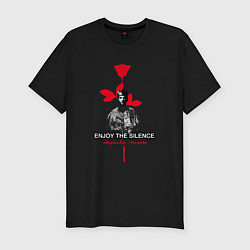 Футболка slim-fit Depeche Mode - Enjoy the silence dave, цвет: черный