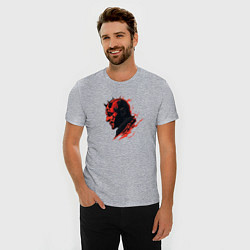 Футболка slim-fit Darth Maul - Star Wars, цвет: меланж — фото 2