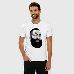 Футболка slim-fit James Harden, цвет: белый — фото 2