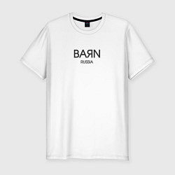 Футболка slim-fit Baяn, цвет: белый