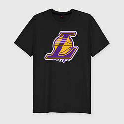 Футболка slim-fit Lakers team, цвет: черный