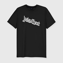 Футболка slim-fit Judas Priest - logo, цвет: черный