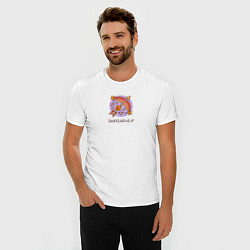 Футболка slim-fit Знак зодиака Стрелец, цвет: белый — фото 2