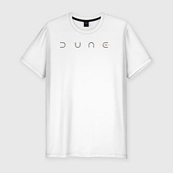 Футболка slim-fit Dune logo, цвет: белый