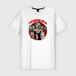 Футболка slim-fit Terrifier, цвет: белый