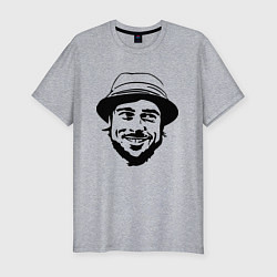 Футболка slim-fit Brad Pitt - gypsy, цвет: меланж