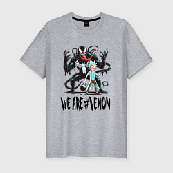 Футболка slim-fit We are Venom - Rick, цвет: меланж