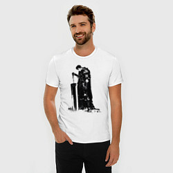 Футболка slim-fit Berserk мечник, цвет: белый — фото 2