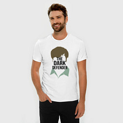 Футболка slim-fit Тёмный попутчик, цвет: белый — фото 2