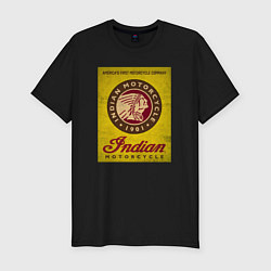 Футболка slim-fit Indian motorcycle, цвет: черный