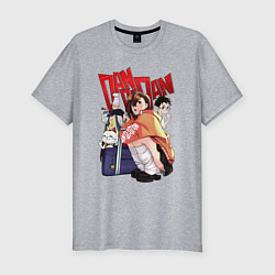 Футболка slim-fit Momo Ken Seiko Granny, цвет: меланж