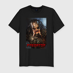 Мужская slim-футболка Predator movie