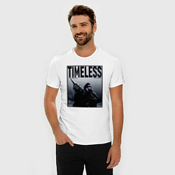 Футболка slim-fit Timeless, цвет: белый — фото 2