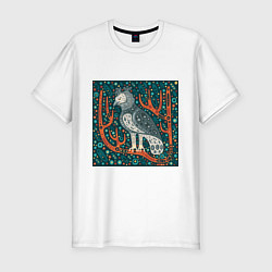 Футболка slim-fit Гарпия, цвет: белый