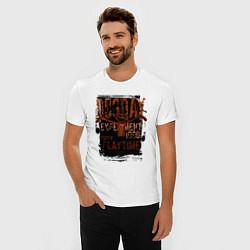 Футболка slim-fit Пеклопёс DogDay, цвет: белый — фото 2