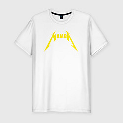 Футболка slim-fit Mamba basketball, цвет: белый