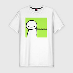 Футболка slim-fit Dream boohoo cracker Minecraft, цвет: белый