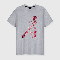 Футболка slim-fit Ниган с Люсиль, цвет: меланж