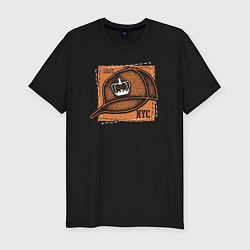 Футболка slim-fit New York king, цвет: черный
