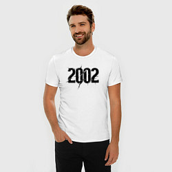 Футболка slim-fit Разрушенный 2002, цвет: белый — фото 2