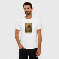Футболка slim-fit Tarokan, цвет: белый — фото 2