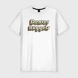Футболка slim-fit Team Denver Nuggets, цвет: белый
