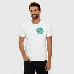 Футболка slim-fit Окрошка на кефире, цвет: белый — фото 2