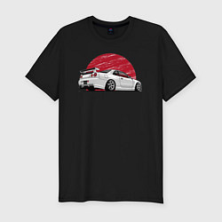 Футболка slim-fit Nissan Skyline art, цвет: черный