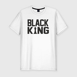 Футболка slim-fit Black king, цвет: белый