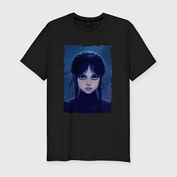 Футболка slim-fit Wednesday Addams 2, цвет: черный