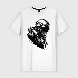 Футболка slim-fit Эпичный авиатор, цвет: белый