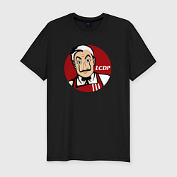 Футболка slim-fit La casa de papel chicken, цвет: черный