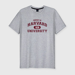 Футболка slim-fit Harvard, цвет: меланж
