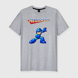 Футболка slim-fit Megaman, цвет: меланж