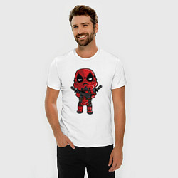 Футболка slim-fit Trooper Deadpool, цвет: белый — фото 2