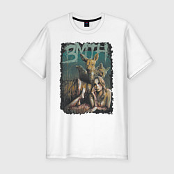 Футболка slim-fit BMTH: Fox, цвет: белый