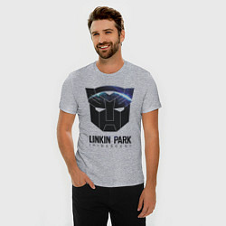 Футболка slim-fit Linkin Park: Iridescent, цвет: меланж — фото 2