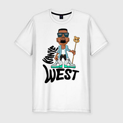 Футболка slim-fit Kanye West Boy, цвет: белый