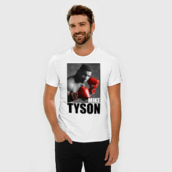 Футболка slim-fit Mike Tyson, цвет: белый — фото 2