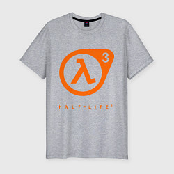 Футболка slim-fit Half-Life 3, цвет: меланж