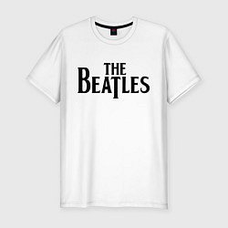 Футболка slim-fit The Beatles, цвет: белый