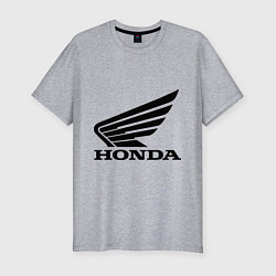 Футболка slim-fit Honda Motor, цвет: меланж