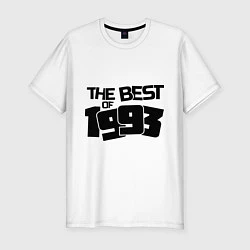 Футболка slim-fit The best of 1993, цвет: белый