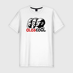 Футболка slim-fit Oldscool USSR, цвет: белый