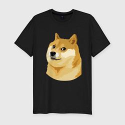 Футболка slim-fit Doge, цвет: черный